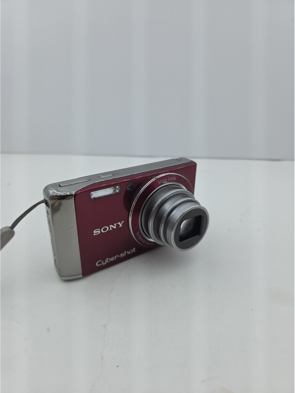 Sony Cyber-shot DSC-W370 14.1MP 7x Optical Zoom Digital Camera w/ Battery Red